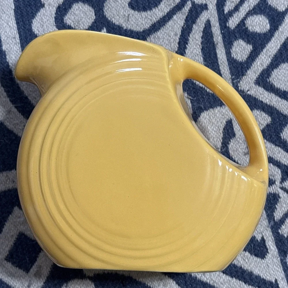 Fiesta Fiestaware Homer Laughlin Sunflower Yellow 6
